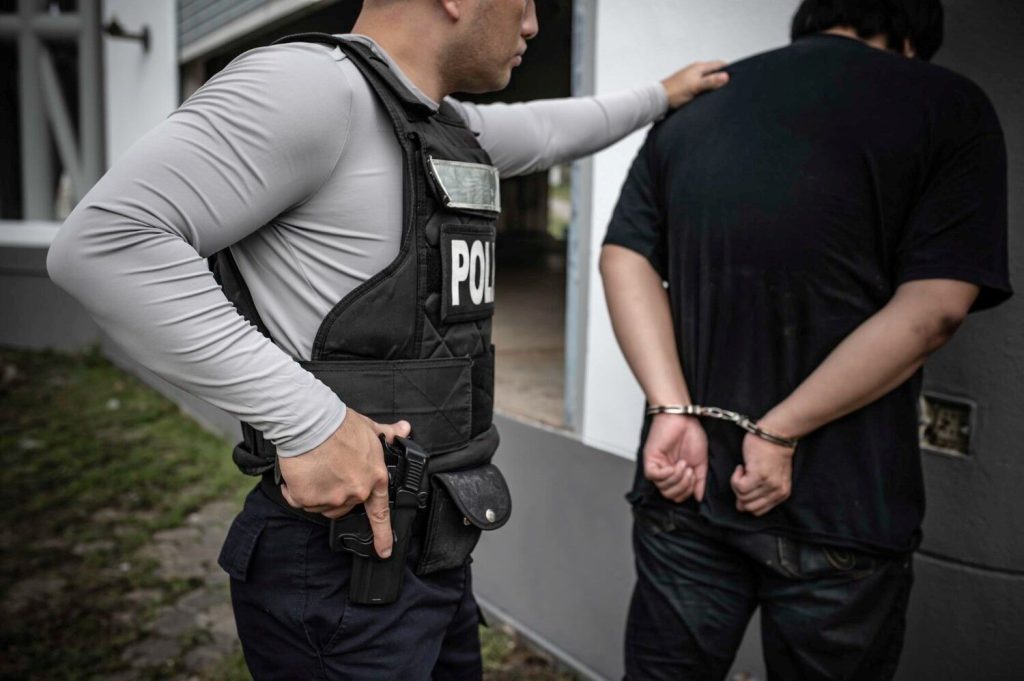 captura en flagrancia